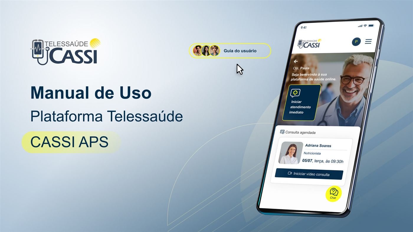 User manual for the Telessaúde CASSI APS platform